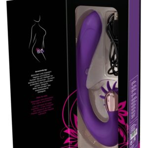 Rabbitvibrator „Warming Vibe“, 23 cm, 20 Vibrations- und Rotationsmodi