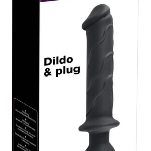 Doppeldildo „Dildo & Plug“, 22 cm