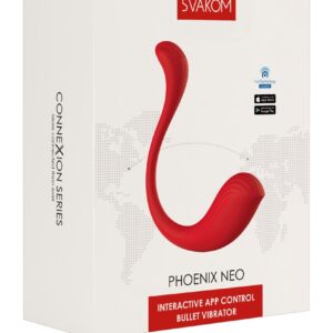 Vibro-Ei „Phoenix Neo“, 70 g, 11 Vibrationsmodi per App oder am Toy
