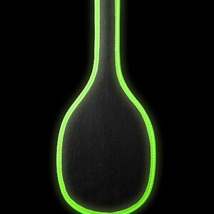 Round Paddle – Glow in the Dark – Neon Green/Black