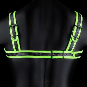 Buckle Bulldog Harness – GitD – Neon Green/Black