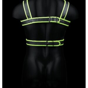 Body Harness – Glow in the Dark – Neon Green/Black