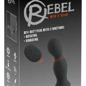 RC Butt Plug with 2 Functions