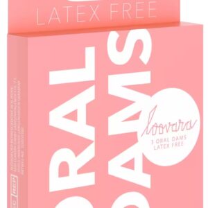 Lecktücher „Loovara Oral Dams“, 3 Stück